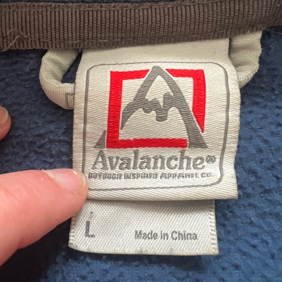 Avalanche Quarter Tip Jacket Size Large - Picture 4 of 7